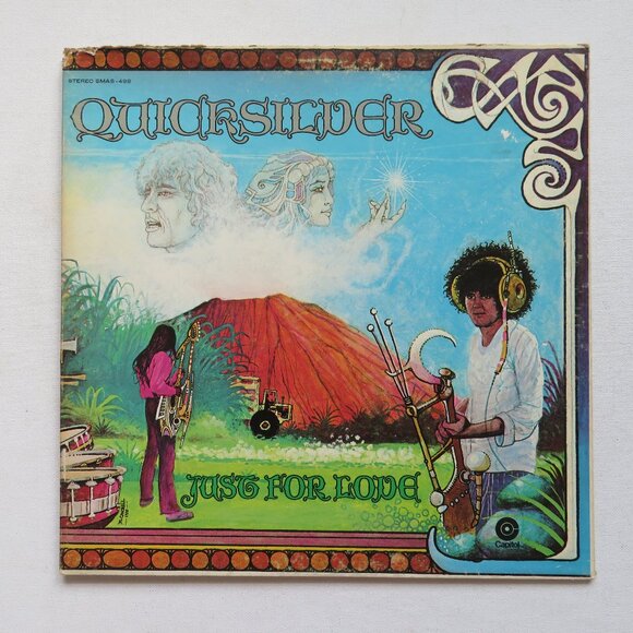 Quicksilver Messenger Service "Just For Love" 1970 Vintage Vinyl Record LP - Picture 1 of 7